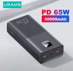 Повербанк Usams, 30000mAh