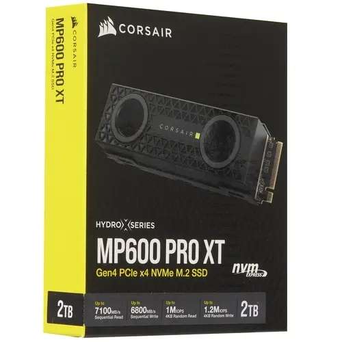 SSD M.2 накопитель Corsair MP600 PRO XT Hydro X Edition 2Tb