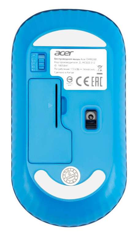 Мышь беспроводная Acer OMR200 (4 расцветки)