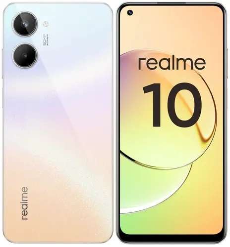 Смартфон Realme 10 8/256GB RU (черный и белый)