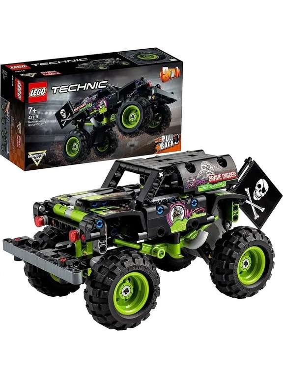 Конструктор LEGO Technic 42118 Monster Jam Grave Digger