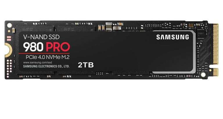 SSD накопитель Samsung 980 PRO M.2 2280 2 ТБ (MZ-V8P2T0BW), 42% кэшбек