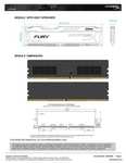 Оперативная память Kingston Fury Beast Black DDR4 3600 МГц 28800 Мб/с CL18 2x16 ГБ (KF436C18BBK2/32) (из-за рубежа, с озон картой)
