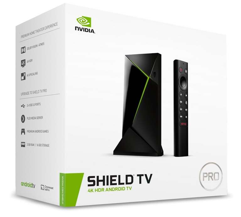 Медиаплеер NVIDIA SHIELD TV Pro - 4K HDR 2019