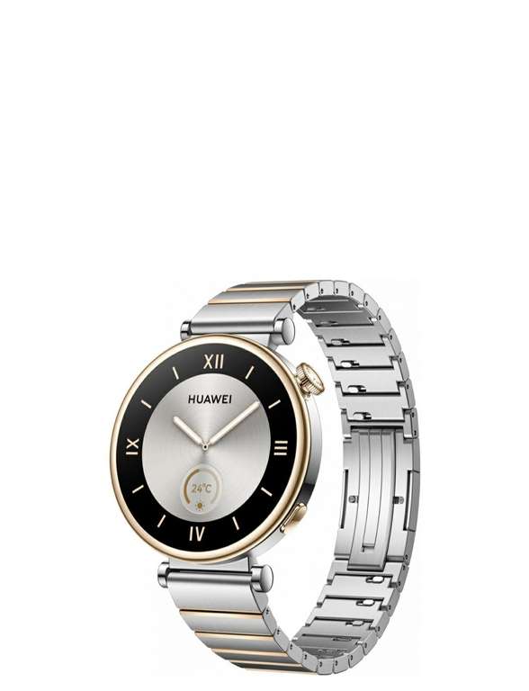 Умные часы HUAWEI Watch GT 4 Aurora 41мм Серебристо-золотые