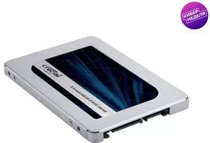 2.5" SATA SSD накопитель Crucial MX500 1000Gb