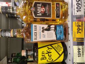 [Калининград] Виски Black Ram Bourbon 0.5л 3 года 40%
