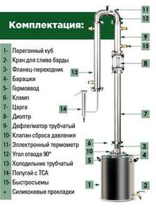 Самогонный аппарат Венгрия Про, 30 литров