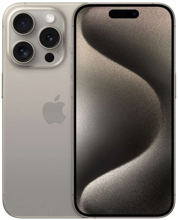 Смартфон Apple Apple iPhone 15 Pro 8+128GB Natural Titanium