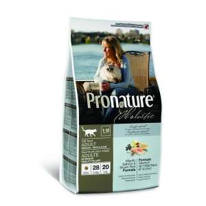 [СПб] Сухой корм Pronature holistic adult indoor (с лососем и рисом), 2,72 кг для взрослых кошек