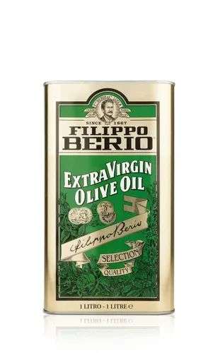 Оливковое масло Filippo Berio Extra Virgin, нерафинированное, 1 л