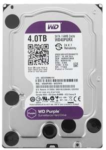Жесткий диск Western Digital WD Purple 4 ТБ WD40PURX