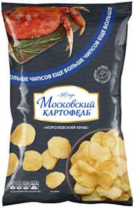 Чипсы "Московский картофель Королевский краб", 225 грамм