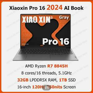 Ноутбук Lenovo Xiaoxin Pro 16'' 32Гб+1TB R7840S/R8845H