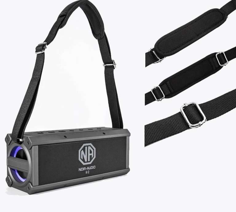 Караоке система с беспроводными микрофонами NOIR-audio K-2 с функцией Bluetooth и USB разъемом