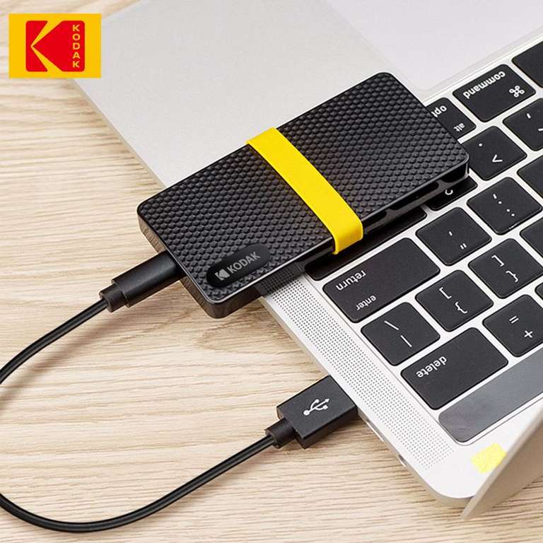Внешний жесткий диск SSD KODAK X200 HD Externo USB3.1 512Гб