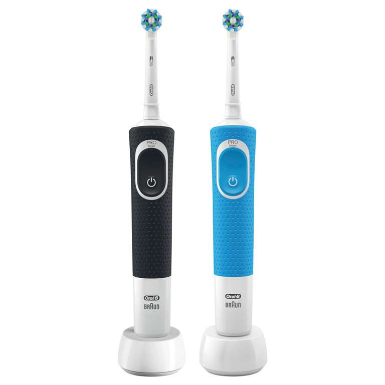 Электрическая зубная щетка Braun ORAL-B Vitality D100 CrossAction 1+1