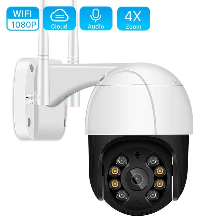 Подборка камер видеонаблюдения (напр. IP-камера наружная беспроводная ANBIUX PTZ 1080P)
