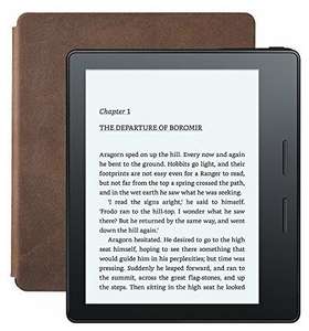 Электронная книга Amazon Kindle Oasis with Leather Charging Cover Walnut