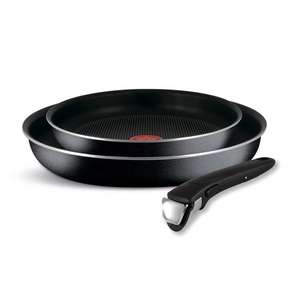 Набор сковород TEFAL Ingenio Black 04181820, 3 предмета + 37% возврат сберспасибо