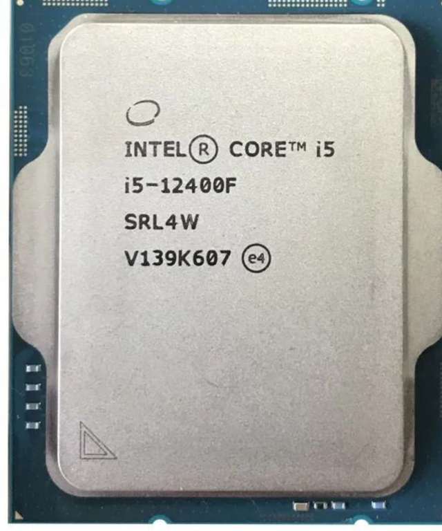 Процессор Intel Core i5 12400F OEM без кулера (из-за рубежа, цена с ozon картой)