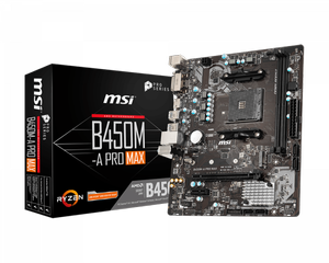 Материнская плата MSI B450M-A PRO MAX