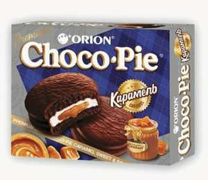 Печенье Choko Pie Темный шоколад и карамель, 360 г (с картой Альфа Банка)