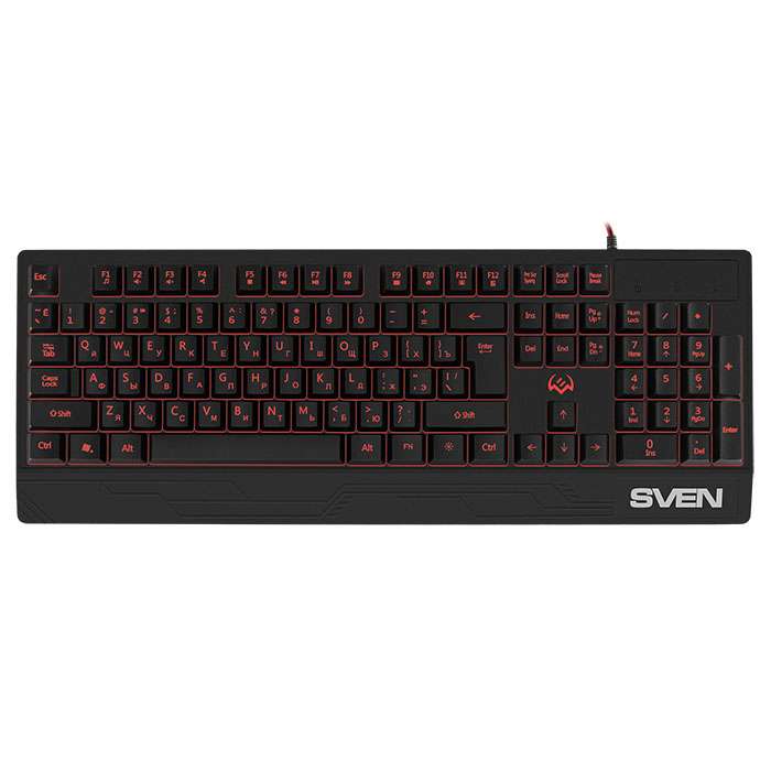 Клавиатура Sven KB-G8300 с мультимедийными кнопками и подсветкой
