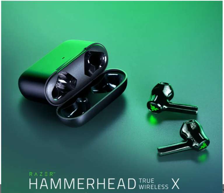 Беспроводные наушники Razer Hammerhead True Wireless X Bluetooth 5.2 (из-за рубежа)