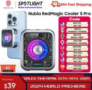 Кулер для смартфона Nubia RedMagic Cooler 5 Pro