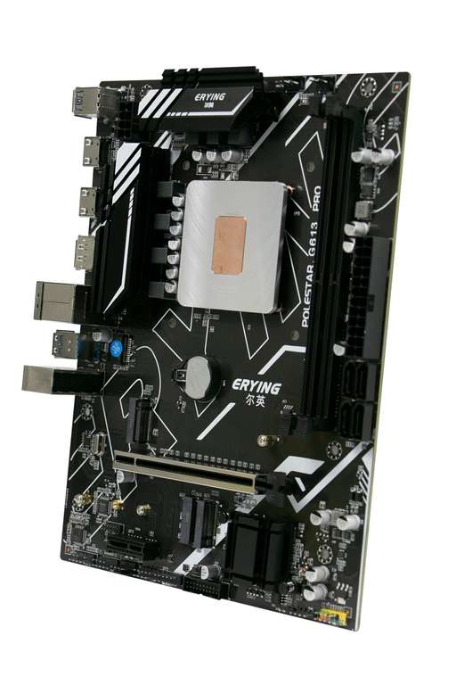 Системная плата ERYING комплект i7 с встроенным 0000 ES, 2,2 ГГц (см. i7-11800H i7 11800H)+ Улучшенный радиатор VRM