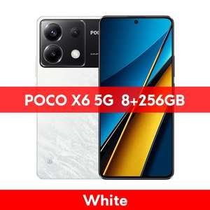 Смартфон POCO X6 5G, 8/256 Гб, Snapdragon 7s Gen 2, 120 Гц, AMOLED, 64 мп, камера с OIS 67 Вт, турбо зарядка