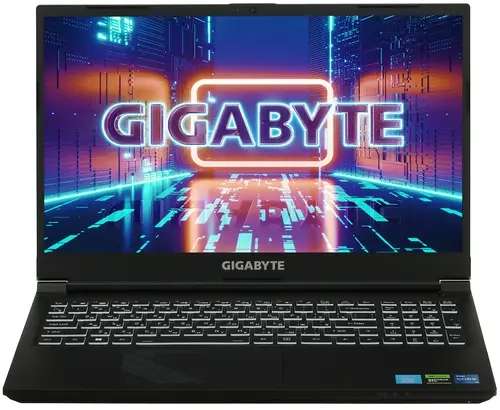 15.6" Ноутбук GIGABYTE G5 MF, FHD, IPS, Intel Core i5-12500H, 16 ГБ, SSD 512 ГБ, GeForce RTX 4050, без ОС