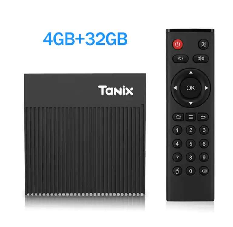 ТВ-приставка Tanix X4, Android 11.0 4/32Gb (при оплате Ozon картой, из-за рубежа)