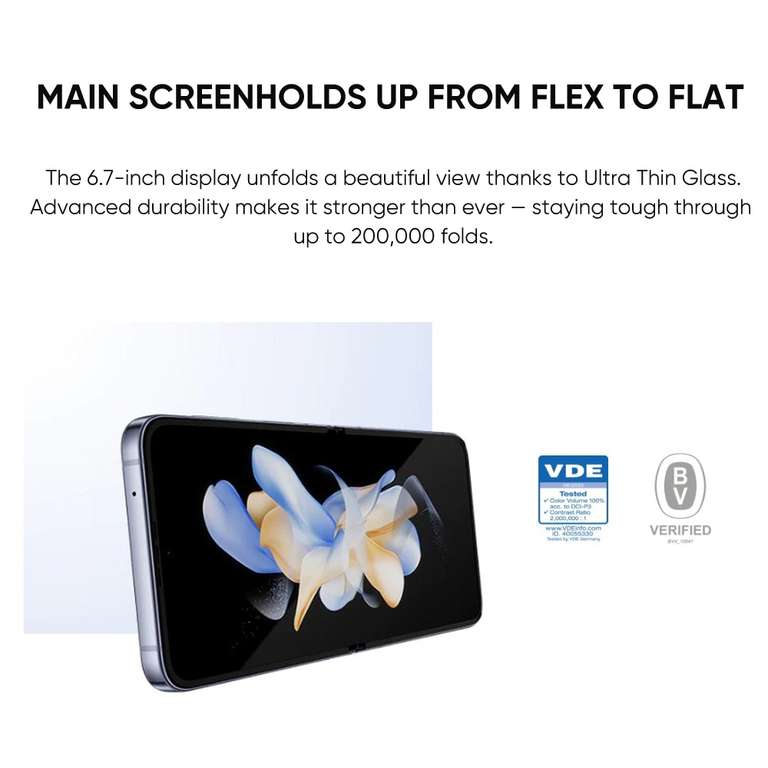 Смартфон Samsung Galaxy Z Flip 4 8/128 Глобальная версия