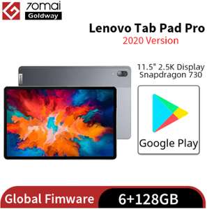 Планшет Lenovo Tab P11 Pro 6/128 GB, Snapdragon 730, 11.5" 2.5K OLED, 8600mAh (14939₽ через QIWI)
