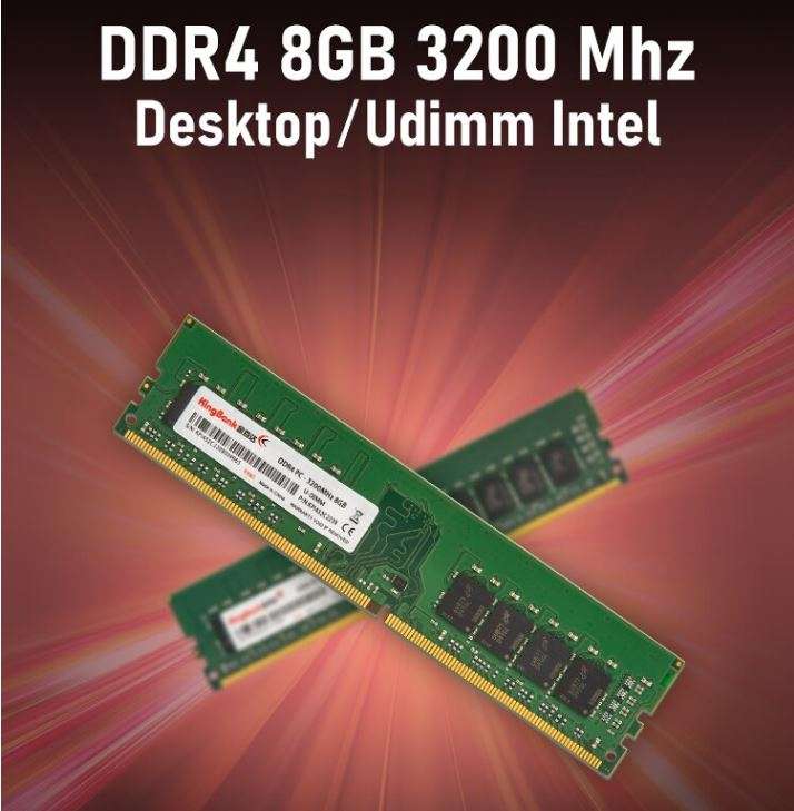 Оперативная память Kingbank 8 Гб DDR4 3200 МГц