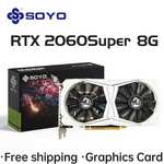 Видеокарта SOYO NVIDIA GeForce RTX 2060 SUPER 8G GDDR6 (С монетами 13954₽)