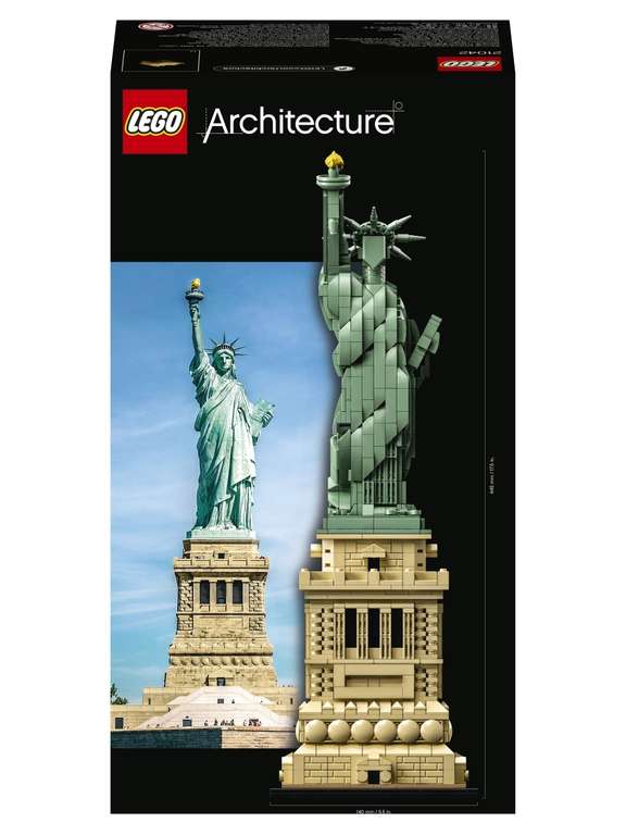 Конструктор LEGO Architecture 21042 Статуя Свободы (с Озон картой)