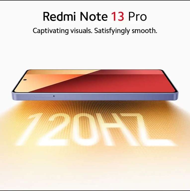 Смартфон Xiaomi Redmi Note 13 Pro, 8+256Гб, Helio G99, Amoled, 120гц, 200mp