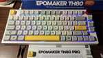 Механическая клавиатура EPOMAKER TH80 PRO (свитчи Epomaker Budgerigar или Gateron Pro)