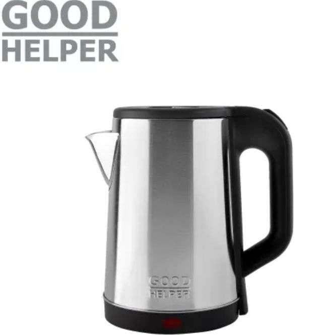 Чайник электрический металлический GOODHELPER KS-18B08 / 1.8 л (с Озон картой, 292₽ с бонусами)