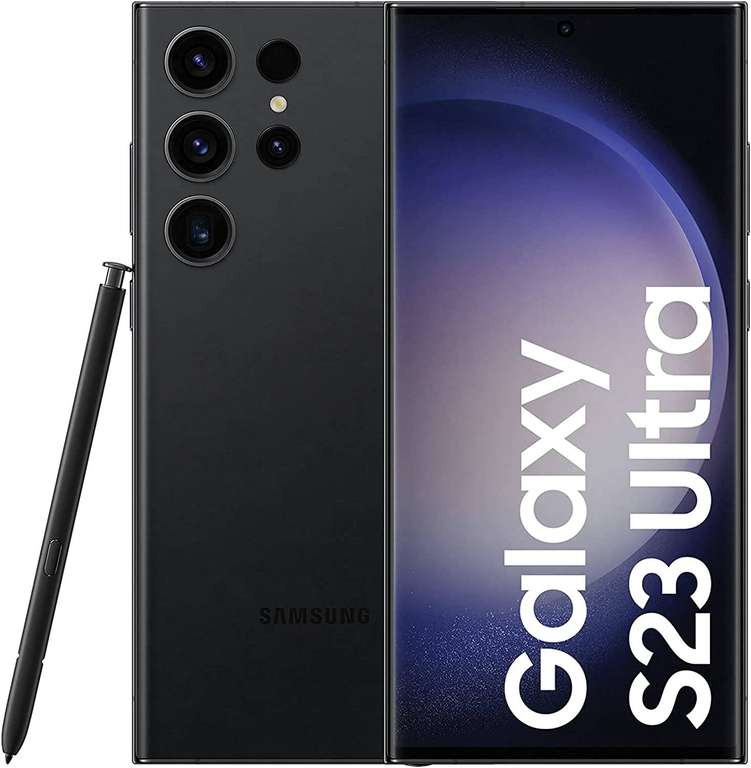 Смартфон Samsung Galaxy S23 Ultra, 12/256ГБ, Phantom Black