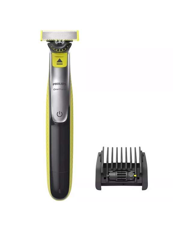 Триммер PHILIPS One Blade QP2730/20 черный/лайм (с WB кошельком)