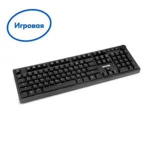 Игровая клавиатура GMNG 925GK подсветка, проводная, механическая. (цена по карте ozon)