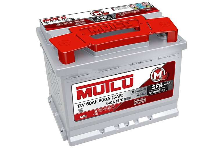 Аккумулятор MUTLU SFB 60 А/ч обр R+ EN 540A