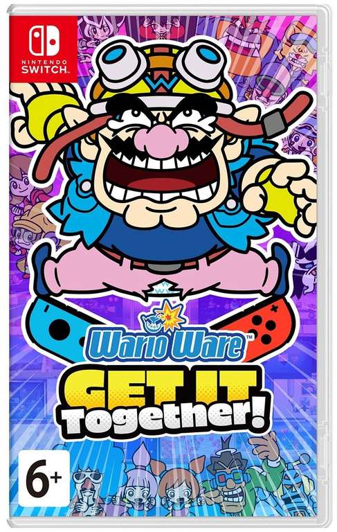 [Nintendo Switch] Игра на картридже WarioWare: Get It Together!