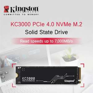 SSD Kingston M2 Nvme M.2 2280 PCIe 4,0 X4 KC3000 1024 ГБ