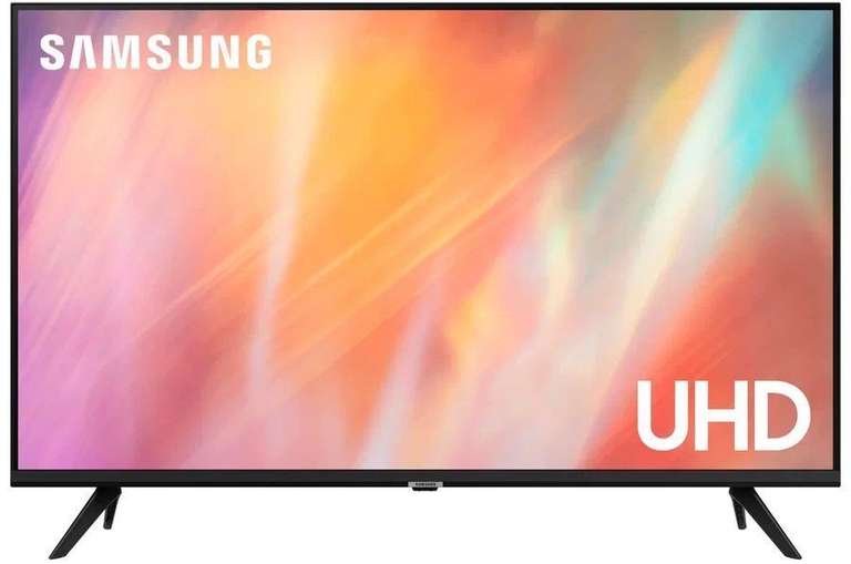 43" 4K Телевизор Samsung UE43AU7002UXRU, Crystal UHD, черный, Smart TV