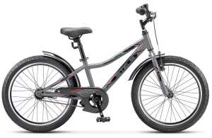 Велосипед Stels Pilot-210 VC 20", Z010 11", серый, LU098542 + возврат до 26%